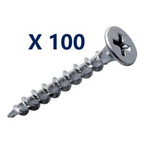 Tornillo Vulcanita CRS Madera Zincado